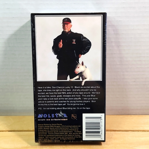 Don Cherry LUCKY 13 VHS Best NHL Action [2001] Factory Seal - Picture 4 of 6
